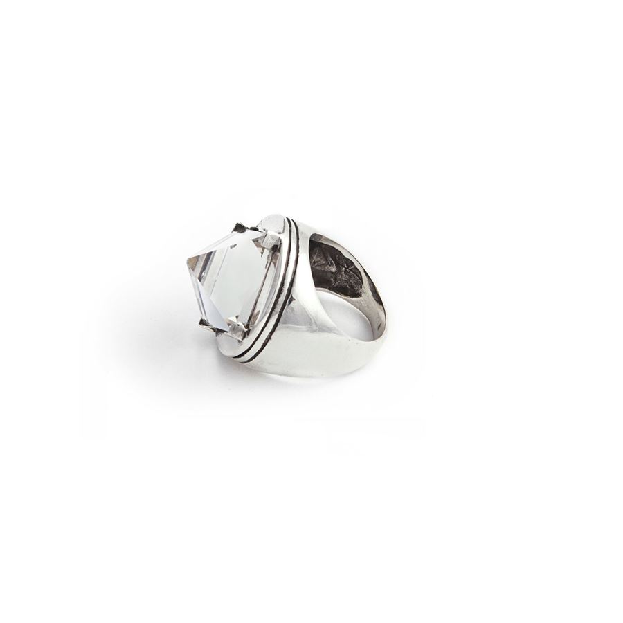 Silver 'Entropia' ring ENTROPIA | AN SIGILLO LASERARG